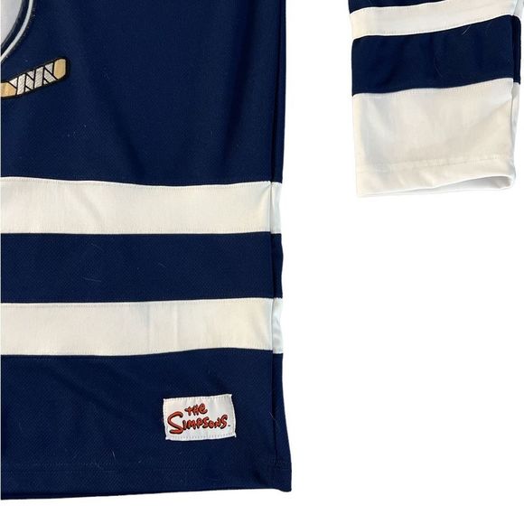 Homer Simpson Hockey Jersey - Size L/XL - Picture 7 of 13